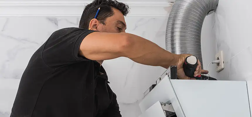 Precision In-wall Dryer Vent Cleaning & Rerouting Corrections in Wildomar, CA